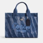 Coach Tie Dye Cargo Cotton-Canvas Tote