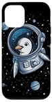 iPhone 12/12 Pro Cute Penguin Astronaut in Space Adventure Apparel Case