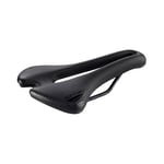 Selle San Marco Aspide Short Comfort Dynamic Saddle: Black/Black Wide (L3)