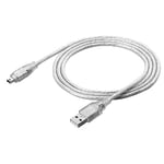 ouying1418 1.2m USB 2.0 Male to Firewire iEEE 1394 4 Pin Male iLink Adapter Cable