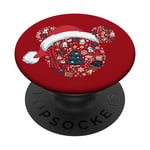 Disney Mickey Mouse Icon Winter Lodge PopSockets PopGrip Interchangeable