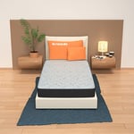 miasuite i sogni italiani Matelas 80x180 Épaisseur 13 cm - Waterfoam, pliable, Dispositif médical | Summit, Blanc