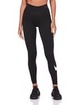 NIKE CZ8530-010 W NSW ESSNTL LGGNG Swoosh MR Leggings Womens Black/(White) S-S