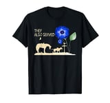 Animals they also served purple poppy T-Shirt