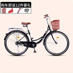 Singlespeed City Bike Dual Disc Brake Ultra Light Portable City Bike Unisex Lady Cycling-G-24inch