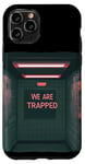 Coque pour iPhone 11 Pro Costume amusant « We are Trapped Speech »