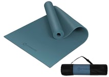 Primasole Tapis de yoga avec sangle de transport pour yoga, pilates, fitness et entraînement au sol à la maison et à la salle de sport, épaisseur 1/3 (vert jango) PSS91NH011A