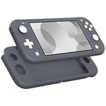 MoKo Coque de Protection Compatible avec Nintendo Switch Lite, Étui Switch Lite Housse Silice Durable Anti-Rayures Case Accessoires pour Switch Lite Console et Contrôleur - Gris