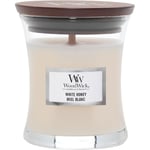 WoodWick Rumsdofter Doftljus White Honey Mini Jar 85 g (1.871,00 kr / 1 kg)