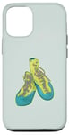 iPhone 12/12 Pro Old rock climbing shoes illustration climbing gear Case