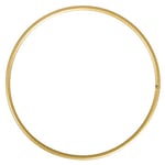 Rayher 2505306 Cercle Nu en Métal – DIY Attrapes-rêves & Abat-Jour, 25 cm – Or