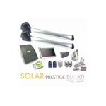 Kit Motorisation Portail Solaire Ducati Home Automation evo 748 solar fc - Pour portail à 2 vantaux battants maxi 4 m 350 kg chacun