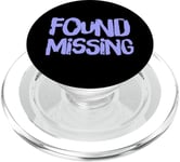 People Funny Word Citations Two Words Of The Found Missing PopSockets PopGrip pour MagSafe