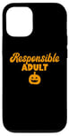 Coque pour iPhone 12/12 Pro Costume d'Halloween responsable pour adulte