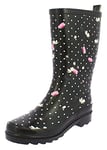 Beck Pluie de Fleurs Bottes de Pluie Femme