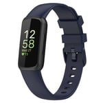 Silikonarmband Fitbit Inspire 3 Mörkblå (S)