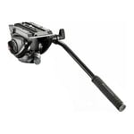 Lightweight Fluid Tripod Video Head with Flat Base by Manfrotto