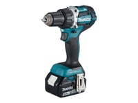 Makita Ddf484 - Drill/Driver - Trådløs - 2 Hastigheter 13 Mm - 54 N·M - Uten Batteri - 18 V - Solo