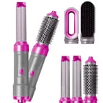 5 in 1 Auto Curler Hot Air Hair Styler Multi Style Curling Wand Drier Volumiser