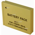 Batterie pour RICOH POWERSHOT D10 - Garantie 1 an