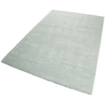 Esprit - Tapis shaggy doux uni Loft Home Vert d'eau 200x290