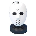 Gifts 4 All Occasions Limited Unisex Adult Hockey Guy White Face Mask Jason Voorhees Freddy Fawkes Fancy Dress Costume Halloween Trick or Treat with Elasticated Strap