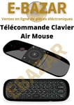 Télécommande Clavier Air Mouse , Gyroscopiques Android TV Box, Smart TV, HTPC