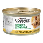 48 x 85 g Gourmet Nature's Creations till kanonpris! - Kyckling med spenat & tomat