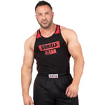 Gorilla Wear Wallace Tank Top Black Red M