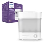 Philips Avent Advanced Bottle Steriliser, Kills 99.9% of Germs*, 10 min Sterilising Cycle - SCF291/01