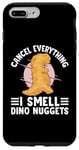 Coque pour iPhone 7 Plus/8 Plus Nugget de poulet dinosaure en peluche Amateur de pépites de