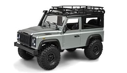 Amewi Amewi-22507 Land Rover D90X12 Brushed 1:12 RC Voiture modèle électrique Scale Crawler 4 Roues motrices (4 WD) Kit 2,4 G, 22507, Gris