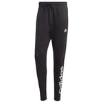 adidas Essentials Single Jersey Tapered Elasticized Cuff Logo Pants, størrelse Medium