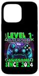 Coque pour iPhone 14 Pro Max 1e anniversaire Gamer 1 ans Jeu vidéo Anniversaire Gamer Garçons