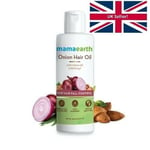 Mamaearth Onion Oil For Hair Growth and Hair Fall Control with Redensyl 150 ML.