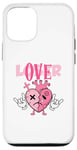 Coque pour iPhone 15 Pro Pink Drip Heart Loser Lover