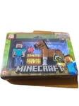 Minecraft Overworld Steve and Horse BNIB