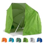 Beachline - Parasol de plage portable moto pliable léger tente 200 cm Piuma Couleur: Vert