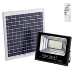 Solaire LED Floodlight 120W 6500K Panneau: 6V/15W Battery: 3.2V/8000MaH Remote Control [HO-SolaireFL-120W-01] Blanc Froid