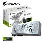 Gigabyte AORUS GeForce RTX 5080 MASTER ICE 16G GDDR7 Graphics Card - White GV-N5080AORUSM ICE-16GD