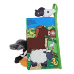 (Farm Animal)Baby Cloth Book Early Education Portable Funny Animal Theme Baby