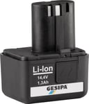 Batteri till nitpistol Li-Ion 2Ah 14,4V