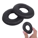 Qqmora Durable Earpads Leather Soft Headphone Pad Cushion Professional Replacement Earpads Foam Earpads Compatible with Sony MDR-ZX110 V150 V250 V300