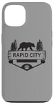 Coque pour iPhone 13 Rapid City Ours sauvage Dakota du Sud Randonnée Camping Ski