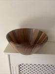 Fox & Ivy Acacia Wooden Salad Bowl Diameter 30cm Height 15cm