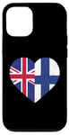 iPhone 12/12 Pro Finnish heritage UK Finland British Flag Finnish Flag Case