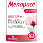 Menopace Original - No. 1 Menopause Supplement for Women. by Vitabiotics. 30-Day Vitamin Perimenopause formula - Pack of 1 , 30 Tablet