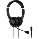 Casque et micro hifi USB-C KENSINGTON - Qualité audio exceptionnelle pour le télétravail et l'e-learning