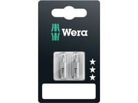 Wera 05073315001, 2 Styck, Torx, Tx 25X25, 25,4 / 4 Mm (1 / 4"), Hexagonal, Blåsa