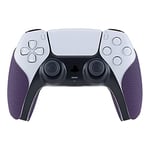 eXtremeRate PlayVital Grips Sticker pour ps5 Manette,Housse Autocollant de Poignée Skins en Caoutchouc pour ps5,Accessoires Antidérapants pour ps5 Manette-Violet